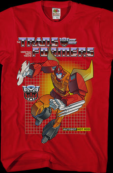 Autobot Hot Rod Transformers T-Shirt