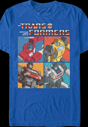 Autobot Panels Transformers T-Shirt