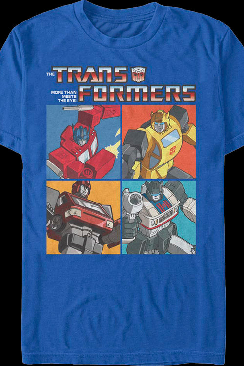 Autobot Panels Transformers T-Shirtmain product image