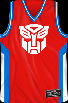Autobot Transformers Basketball Jersey