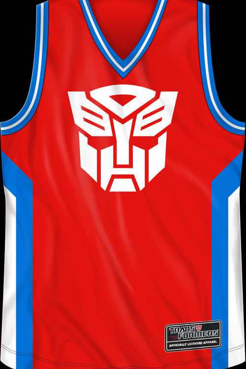 Autobot Transformers Basketball Jerseymain product image