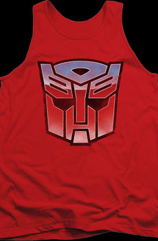 Autobot Vintage Logo Transformers Tank Top