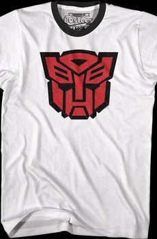 Autobots Classic Logo Transformers Ringer Shirt