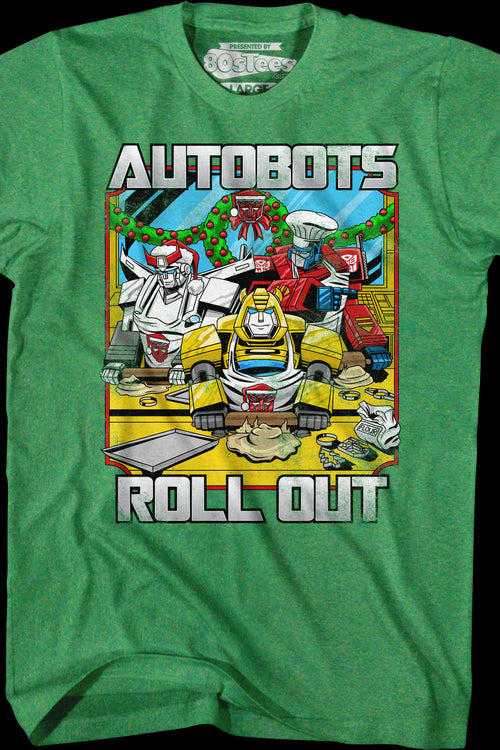 Autobots Roll Out Transformers Christmas T-Shirtmain product image