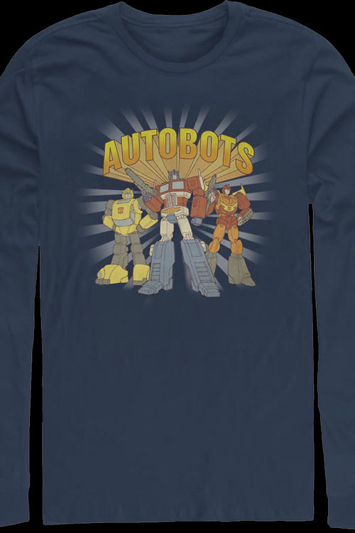 Autobots Transformers Long Sleeve Shirtmain product image