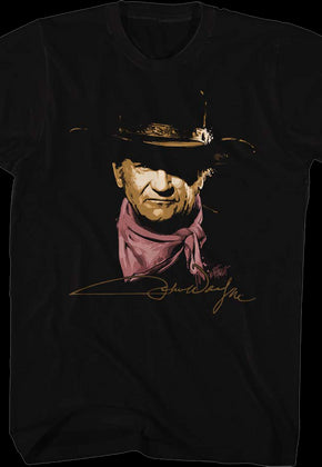 Autograph John Wayne T-Shirt