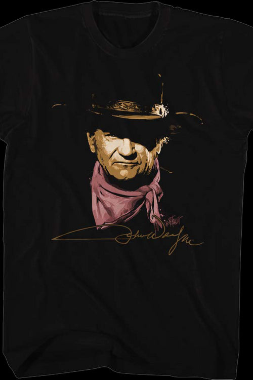 Autograph John Wayne T-Shirtmain product image