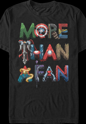 Avengers More Than A Fan Marvel Comics T-Shirt