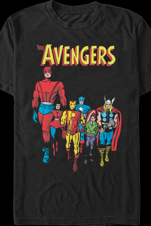 Avengers Stand Together Marvel Comics T-Shirtmain product image