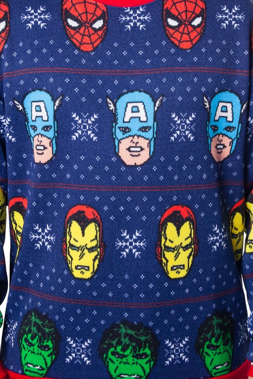 Avengers Marvel Comics Faux Christmas Sweatermain product image