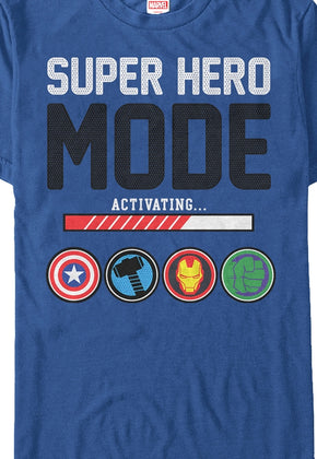 Avengers Super Hero Mode T-Shirt