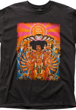Black Axis Bold As Love Jimi Hendrix T-Shirt