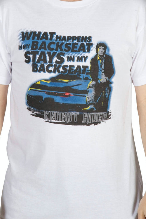 Backseat Knight Rider Shirtmain product image