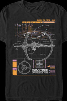 Bajoran Star System Star Trek Deep Space Nine T-Shirt