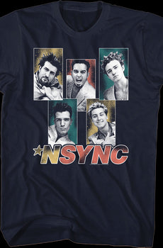 Band Member Boxes NSYNC T-Shirt