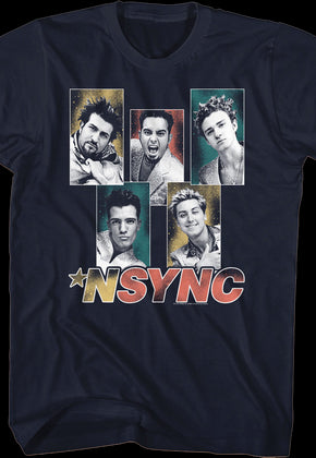 Band Member Boxes NSYNC T-Shirt