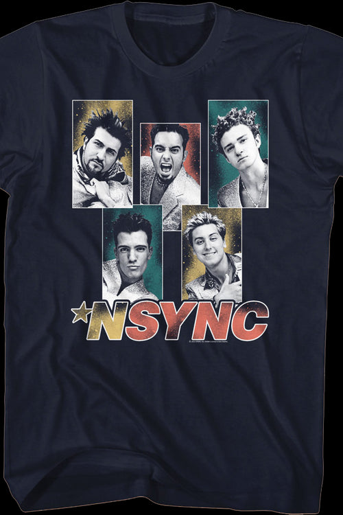 Band Member Boxes NSYNC T-Shirtmain product image
