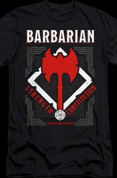 Barbarian Logo Dungeons & Dragons T-Shirt