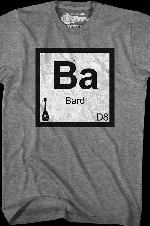 Bard Element Symbol Dungeons & Dragons T-Shirtmain product image