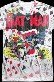 Batman Big Print The Joker's Advertising Campaign DC Comics T-Shirt