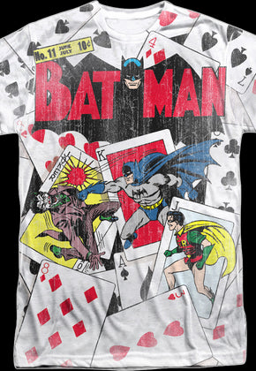 Batman Big Print The Joker's Advertising Campaign DC Comics T-Shirt
