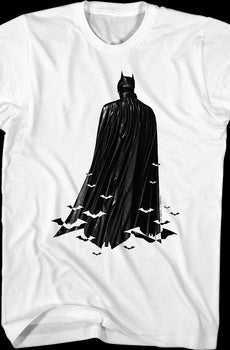 Batman Caped Crusader Bats DC Comics T-Shirt