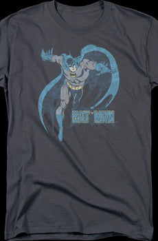 Batman Distressed Crusader DC Comics T-Shirt