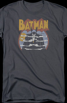 Batman In Gotham Fog DC Comics T-Shirt