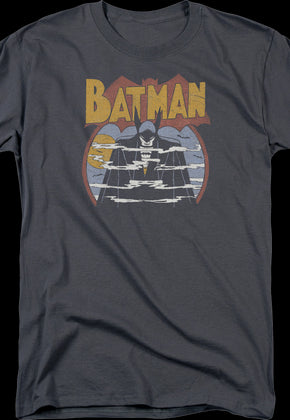Batman In Gotham Fog DC Comics T-Shirt