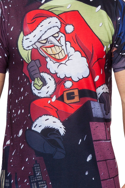 Batman Joker Claus Sublimation T-Shirtmain product image
