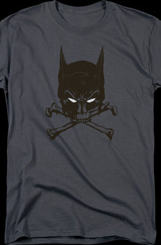 Batman Mask And Crossbones DC Comics T-Shirt