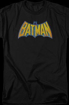 Batman Vintage Bat-Shaped Logo DC Comics T-Shirt