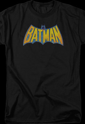 Batman Vintage Bat-Shaped Logo DC Comics T-Shirt