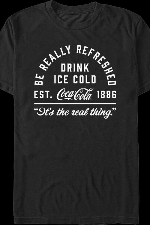 Be Really Refreshed Coca-Cola T-Shirtmain product image