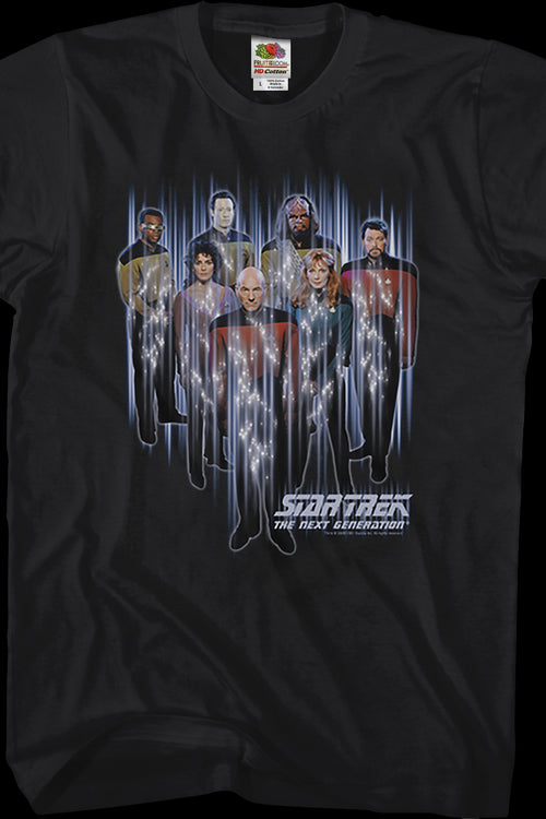 Beaming Up Star Trek The Next Generation T-Shirtmain product image