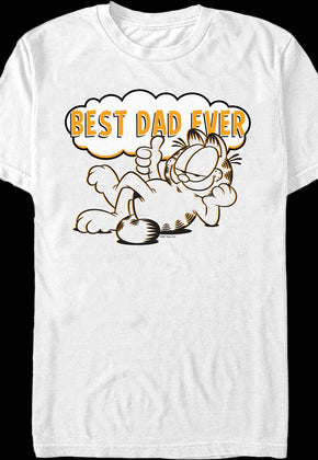 Best Dad Ever Garfield T-Shirt
