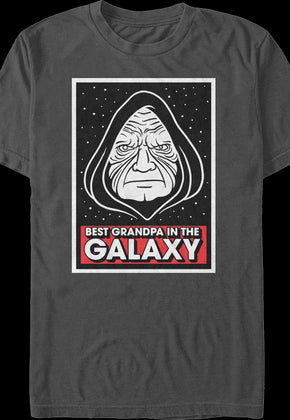 Best Grandpa In The Galaxy Star Wars T-Shirt
