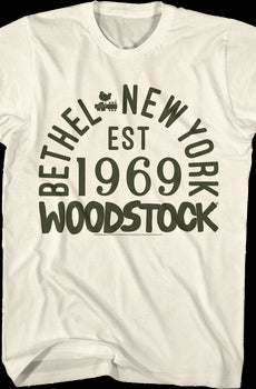 Bethel New York 1969 Woodstock T-Shirt