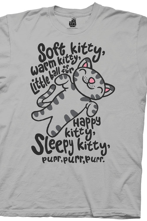 Big Bang Theory Soft Kitty T-Shirtmain product image