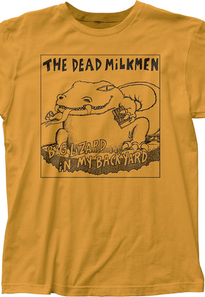 Big Lizard In My Backyard Dead Milkmen T-Shirt