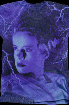 Big Print Bride Of Frankenstein T-Shirt