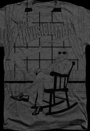 Big Print Invisible Man T-Shirt