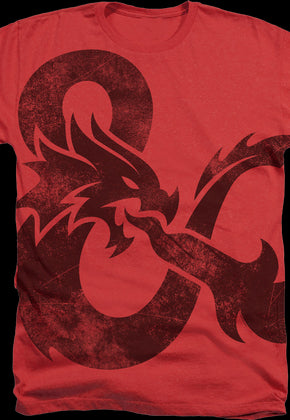Big Print Logo Dungeons & Dragons T-Shirt