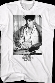 Black and White Cameron Photo Ferris Bueller's Day Off T-Shirt