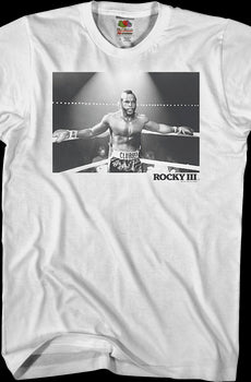 Black and White Clubber Lang Rocky III T-Shirt