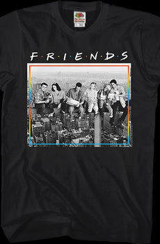 Black and White Friends T-Shirt