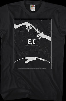 Black and White Movie Poster ET Shirt
