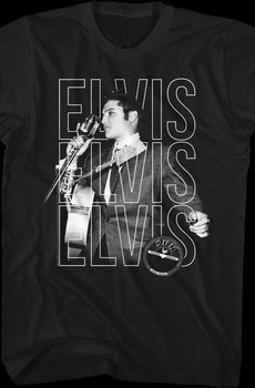 Black And White Photo Elvis Presley T-Shirt