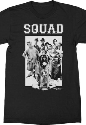 Black and White Squad Sandlot T-Shirt