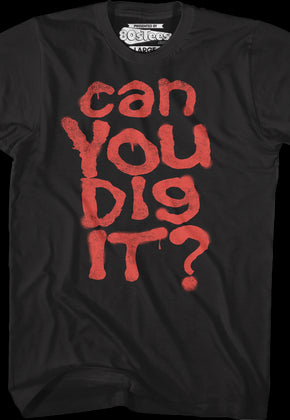 Black Can You Dig It Warriors T-Shirt